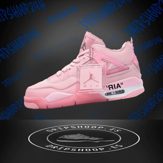 Jordan 4 OFF-WHITE Rosas