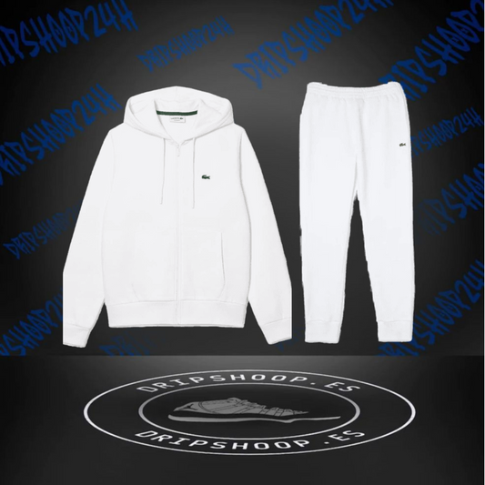 Conjunto Lacoste Blanco